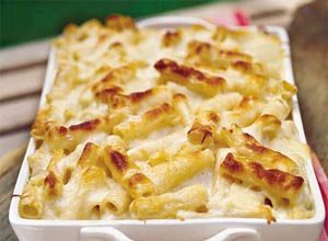 Three-Cheese Pasta Bake
