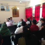 কুষ্টিয়ার দৌলতপুরে দূর্গোৎসব উপলক্ষে আইনশৃংখলা বিষয়ক মতবিনিময় সভা