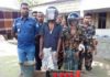 কুষ্টিয়া দৌলতপুরে হাতবোমাসহ দুজন গ্রেপ্তার