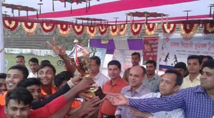 কুষ্টিয়ায় ডিএনসি কাপের ফাইনাল খেলা অনুষ্ঠিত