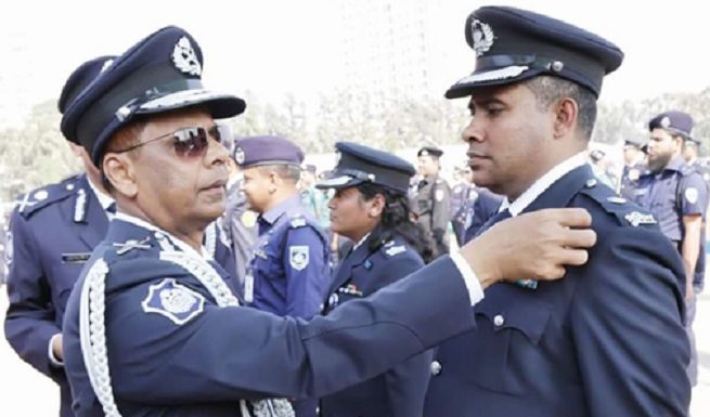 ঝিনাইদহের অতিরিক্ত পুলিশ সুপার আজবাহার আলী’র পুলিশ সুপার পদে পদোন্নতি