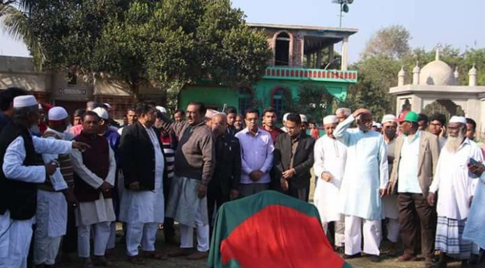 মিরপুরের যুদ্ধাহত মুক্তিযোদ্ধা মকসেদ মন্ডলের ইন্তেকাল