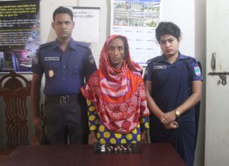 দৌলতপুরে ইয়াবা ও হেরোইনসহ কুখ্যাত মাদক সম্রাজ্ঞী আটক