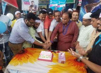 কুষ্টিয়া হরিপুরে গ্রামীনফোনের থ্রীজি টাওয়ার উদ্বোধন