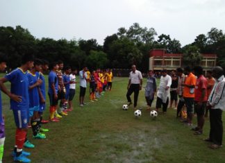 কুমারখালীতে ডি এম ক্লাব ফুটবল টুর্নামেন্ট -২০১৮ উদ্বোধন